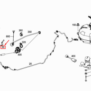MERCEDES-BENZ E Cabrio A207 Additive Line Bracket A6421599640 ORIGINAL