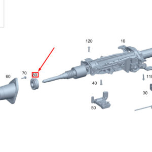 MERCEDES-BENZ GLE W167 Steering Column Bearing Insert A1674622700 ORIGINAL