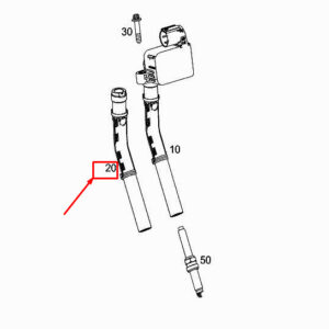 MERCEDES-BENZ CLS C257 Ignition Coil Connector A2561590900 ORIGINAL