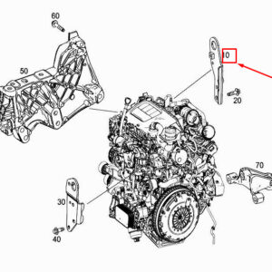 MERCEDES-BENZ C W205 Engine Lifting Eye A6222230000 ORIGINAL