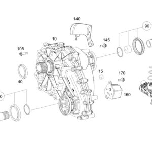 MERCEDES-BENZ GLE W167 Transfer Case Control Unit A1679001719 ORIGINAL