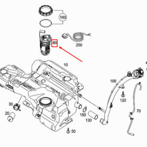 MERCEDES-BENZ CITAN W415 Fuel Pump A4154700094 ORIGINAL
