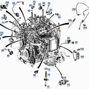 MERCEDES-BENZ A W177 Engine Position Sensor A6549050700 ORIGINAL