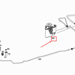 MERCEDES-BENZ CLA C117 Activated Charcoal Filter A2464703000 ORIGINAL
