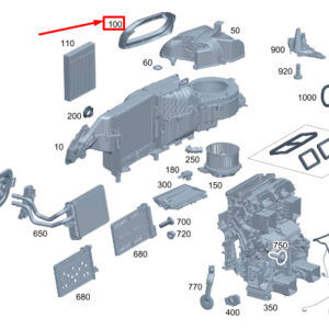 MERCEDES-BENZ S W223 Air Intake Duct Seal RHD A2238350500 ORIGINAL