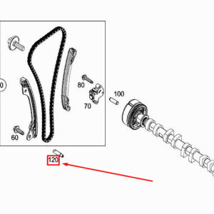 MERCEDES-BENZ CITAN W415 Engine Oil Jet A2821870036 ORIGINAL