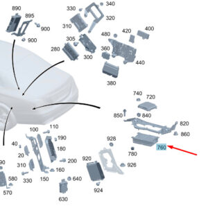 MB S W223 Rear Seat Entertainment Control Unit A2979006517 ORIGINAL
