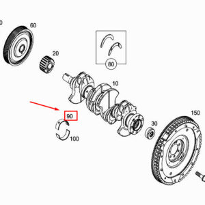 MERCEDES-BENZ CITAN W415 Other Engine Compartment Parts A6070330101 ORIGINAL