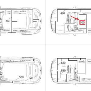 MERCEDES-BENZ GLE W167 Sound Generator Wiring Harness A1675402942 ORIGINAL