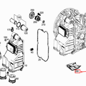 MERCEDES-BENZ A W177 Oil Filter A2473773901 ORIGINAL