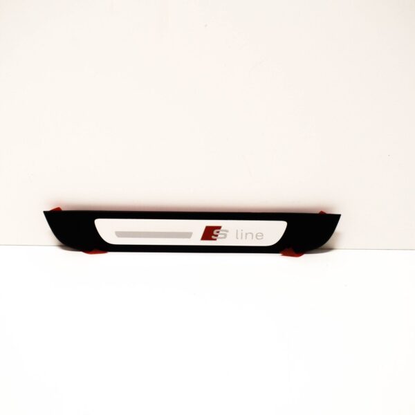 Audi A6 C7 Left Rear Door Sill Strip S-Line 4G0853375B9B9 ORIGINAL