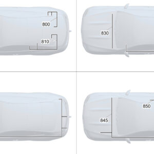 MERCEDES-BENZ GLE W167 12V Wiring Harness A1675405206 ORIGINAL