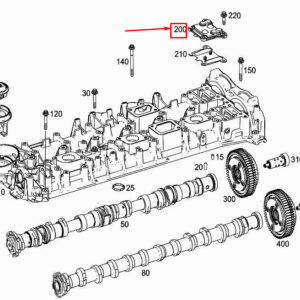 MERCEDES-BENZ CLS C257 Camshaft Service Cover A2560106900 ORIGINAL