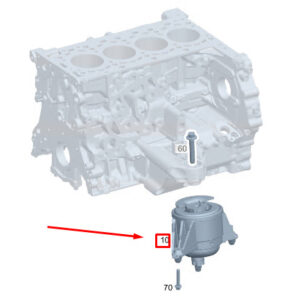 MERCEDES-BENZ C S206 Right Engine Mount A2142401900 ORIGINAL