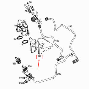 MERCEDES-BENZ CLS C257 Engine Soundproofing A2562262000 ORIGINAL