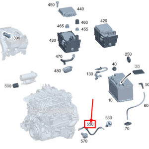 MERCEDES-BENZ C S206 Ground Line A2065401524 ORIGINAL