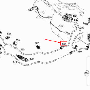 MERCEDES-BENZ A W177 Fuel Return Line A2474708001 ORIGINAL