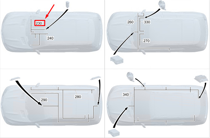MERCEDES-BENZ EQC Media Interface USB Wiring Harness RHD A2935409100 ORIGINAL 1 MERCEDES-BENZ EQC Media Interface USB Wiring Harness RHD A2935409100 ORIGINAL