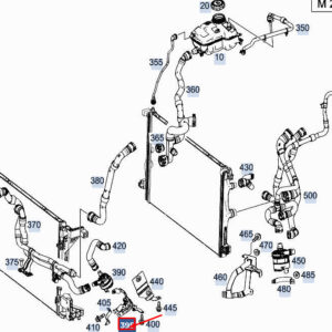MERCEDES-BENZ A W177 Water Pump Bracket A1775202000 ORIGINAL