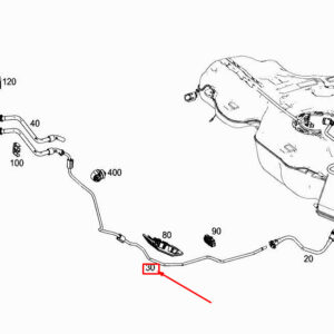 MERCEDES-BENZ A W177 Fuel Feed Line A1774705400 ORIGINAL