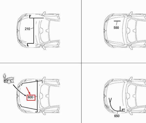 MERCEDES-BENZ GLA X156 Pedestrian Protection Harness A1565401310 ORIGINAL