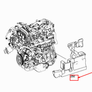 MERCEDES-BENZ SLK R172 Left Engine Soundproofing A2742260600 ORIGINAL