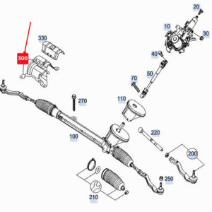 MERCEDES-BENZ CITAN W415 Steering Gear Shield A4154660138 ORIGINAL