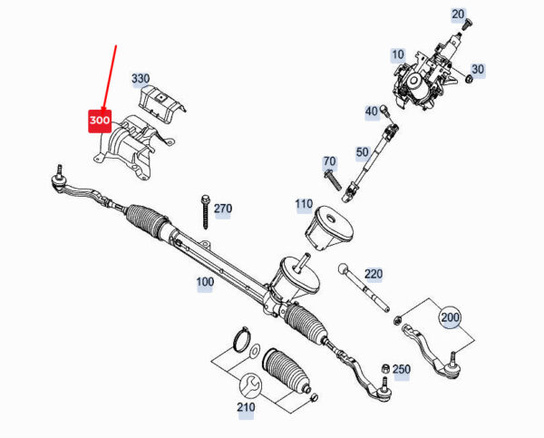 MERCEDES-BENZ CITAN W415 Steering Gear Shield A4154660138 ORIGINAL