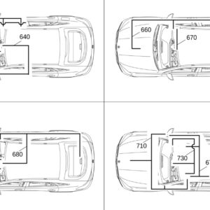 MERCEDES-BENZ GLE W167 All-Wheel Drive Wiring Harness A1675402514 ORIGINAL