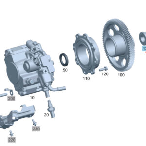 MERCEDES-BENZ B W246 Injection System Coupling Flange A6510770115 ORIGINAL