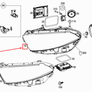 MERCEDES-BENZ A W177 Front Left Headlight LHD A1779062300 ORIGINAL