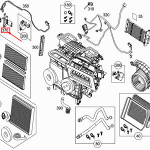 MERCEDES-BENZ CITAN W415 Heater Fan Blower Regulator A4159064200 ORIGINAL