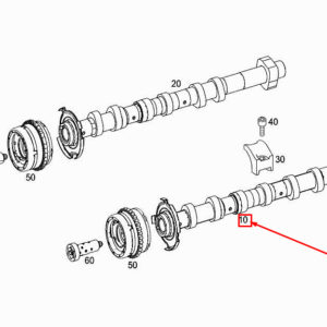 MERCEDES-BENZ C Coupe C205 Left Intake Camshaft A2760505301 ORIGINAL