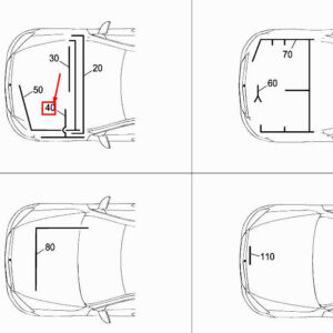 MERCEDES-BENZ S W222 Pneumatic Suspension Wiring Harness A2225409708 ORIGINAL