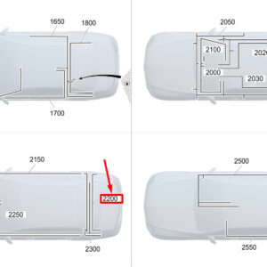 MERCEDES-BENZ S W223 Driving Noise Compensation Wiring A2235409826 ORIGINAL