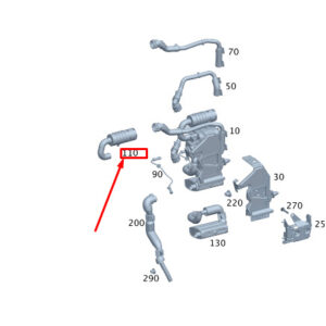 MERCEDES-BENZ S W223 Heater Air Filter A2234766400 ORIGINAL