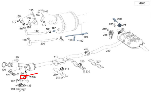 MERCEDES-BENZ CLA C118 Temperature Sensor A0009057609 ORIGINAL