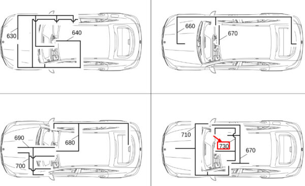 MERCEDES-BENZ GLE W167 Antenna Line SDARS Wiring Harness A1675400111 ORIGINAL
