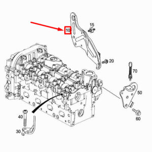 MERCEDES-BENZ A W176 Rear Right Engine Lifting Eye A2702200141 ORIGINAL