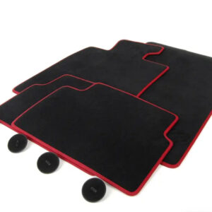 MINI CLUBMAN R55 Velours Floor Mats Carbon Set LHD 51477324833 ORIGINAL