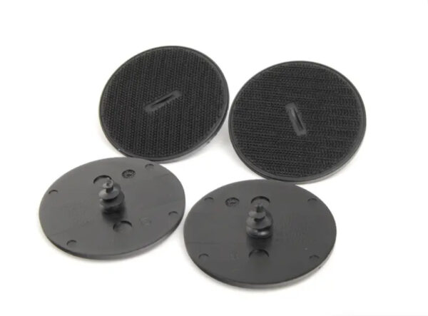 MINI CLUBMAN R55 Velours Floor Mats Carbon Set LHD 51477324833 ORIGINAL - Image 2