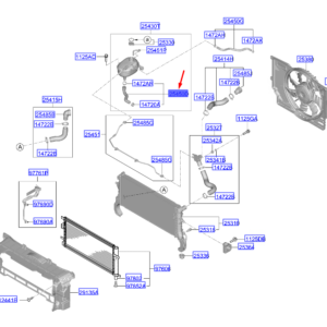 HYUNDAI i20 MK3 Water Hose Assy 25450CO000 ORIGINAL