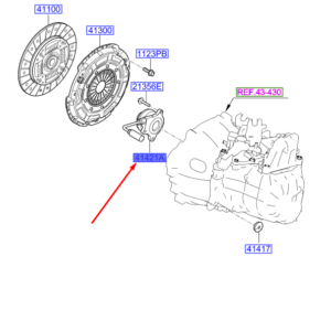 HYUNDAI i20 MK3  Clutch Slave Cylinder 4142132310 ORIGINAL