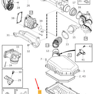 VOLVO V60 MK1 Air Cleaner Air Inlet 31430269 ORIGINAL