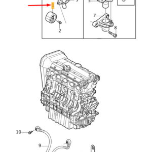 VOLVO V60 MK1 Ignition Control System Intake Rotor 31331723 ORIGINAL