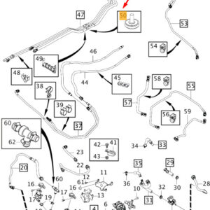 VOLVO V60 MK1 Cooling System Electric Powertrain Drain Plug 31319868 ORIGINAL