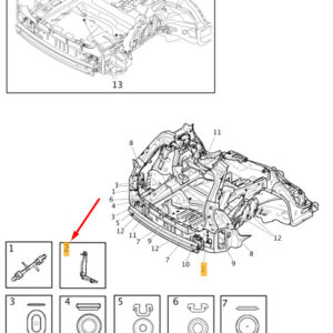 VOLVO V60 MK2 Cargo Compartment Right Sealing 31484269 ORIGINAL