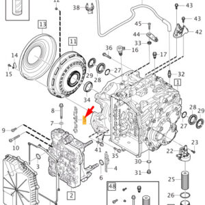 VOLVO V60 MK1 Automatic Transmission Long Sealing 31256847 ORIGINAL