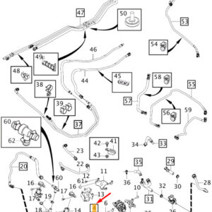 VOLVO V60 MK1 Cooling System Electric Powertrain Hose 31293982 ORIGINAL