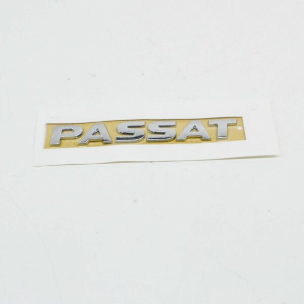 VW PASSAT B8 Rear High Chrome Inscription Badge 3G08536872ZZ ORIGINAL